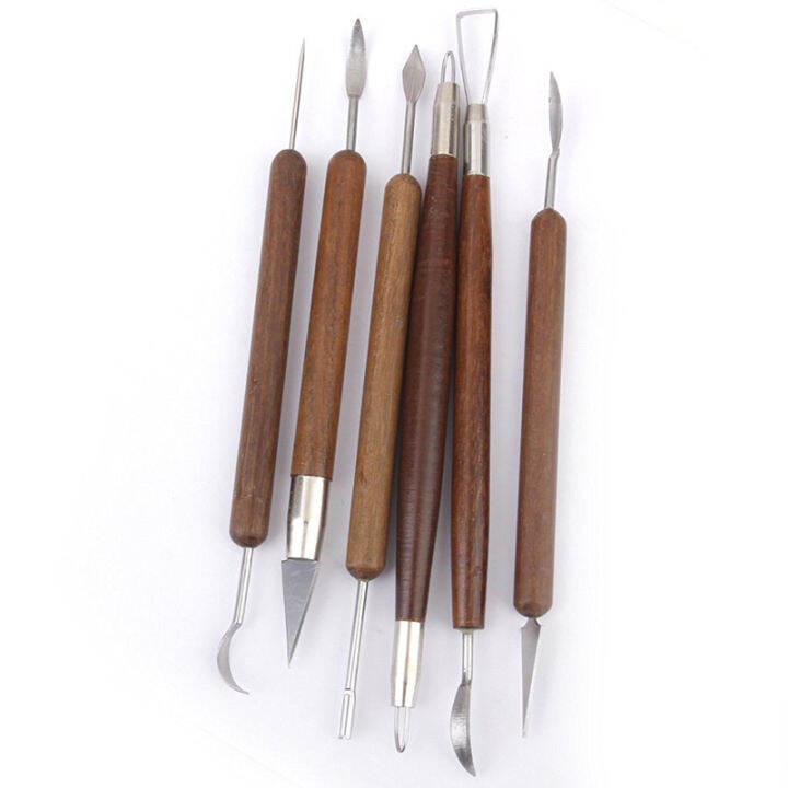 Clay Sculpting Tool Stainless Wax Carving Pottery Tools Formrs - Foto 9