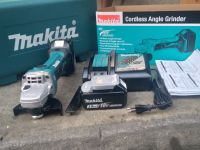 เครื่องเจียรไร้สาย เครื่องเจียรแบตเตอรี่  หินเจียรแบต ลูกหมูแบต ขนาด 4 นิ้ว MAKITA รุ่น DGA402RFE  กำลังไฟ 18V ของแท้อุปกรณ์ครบชุดพร้อมใช้งาน