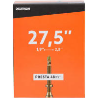 ยางในจักรยาน ขนาด 27.5 นิ้ว ยางในขนาด 27.5x1.9/2.5 พร้อมวาล์ว Schrader ขนาด 48 มม. ยางใน Presta ขนาด 48 มม. สำหรับยางขนาด 27.5x1.9/2.5