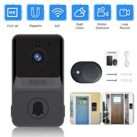 Smart Home WIFI Video Doorbell กระดิ่งประตูไร้สายอินฟราเรด Night Vision Home Security Alarm Two-Way Audio Welcome Bell