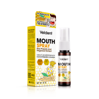 New!!!!Veldent Mouth Spray สเปรย์สำหรับช่องปากผสมสารสกัดโพรพอลิส และกระชายขาว