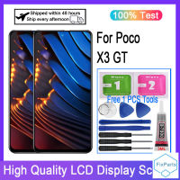 สำหรับ Xiaomi Poco X3 GT 21061110AG จอแสดงผล LCD แบบสัมผัสหน้าจอแผงหน้าจอทัชสกรีน