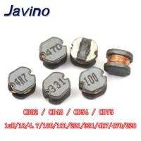 10pcs CD32/43 54 CD75 smd patch power inductor 10UH/4.7/100/101/221/331 470 220 winding inductor Electrical Circuitry Parts