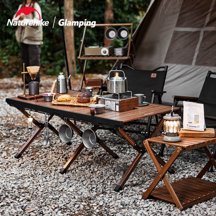 โต๊ะปิกนิค-natruehike-folding-aluminum-alloy-camping-portable-outdoor-รับประกันของแท้ศูนย์ไทย