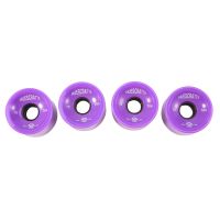 4PC Longboard Skateboard Wheels 51X70Mm Resilient PU for Road Sports Longboard Skateboard Wheels