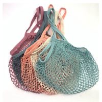 【YD】 Cotton Mesh Shopping Reusable String Fruit Storage Handbag Totes Net Grocery Tote