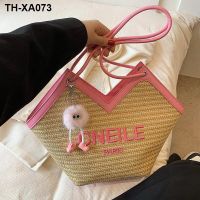 ⊙◆▪ Handbags hand bags is pure and fresh sweet shoulder leisure female fashion tide take western style bag package