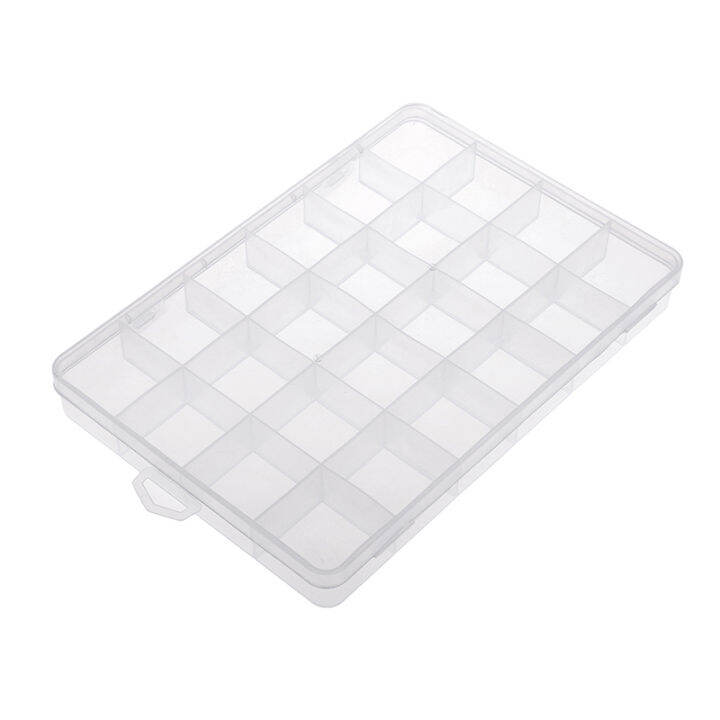 lowest-price-mh-24ช่องกล่องพลาสติกกรณีเครื่องประดับลูกปัดเก็บภาชนะ-craft-organizer