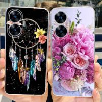 เคสสำหรับ Realme C55 4G ภาพวาดหลากสีสันเคสโทรศัพท์บางฝาหลังอ่อนนุ่มสำหรับ Realme C55ผิวนอก RealmeC55ขนาด6.72