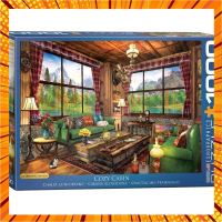 COZY CABIN by Dominic Davison - จิ๊กซอว์ 1000 pc PUZZLES EUROGRAPHICS กรณีสินค้ามีสี ไซท์ เบอร์รบกวนลุกค้าทักมาสอบถามหรือเเจ้งที่เเชทก่อนสั่งสินค้าด้วยนะคะ