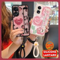 lovely support Phone Case For OPPO A97 5G Soft shell Liquid silicone top grade for Girls Raised lens Heat dissipation