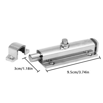 ✥ Door Gate Cabinet Automatic Bolt Latch Lock Furniture Bolts Locks Sliding Door Chain Latch Security Hardware For Gate