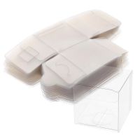 Boxes Clear Box Gift Candy Favor Plastic Transparent Favors Cube Apple Packing Party Packaging Treat Wedding Pvc Gifts Cake