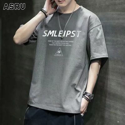 ASRV เสื้อยืดผู้ชาย เสื้อผ้าผู้ชาย t shirt for men เสื้อยืดผู้ชายแขนสั้นไซส์ใหญ่,เสื้อยืดผ้าไอซ์ซิลค์เสื้อบางแขนสั้นแห้งเร็วเสื้อผ้าลำลอง