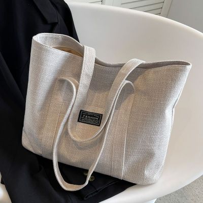 【Hot Sale】 Thickened bag female large capacity tote 2022 new summer all-match shopping commuting shoulder