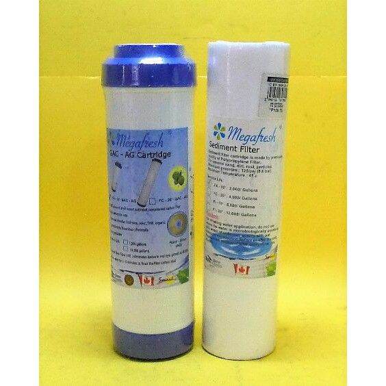 COD Megafresh Water Filter Sediment Carbon♟ Lazada PH