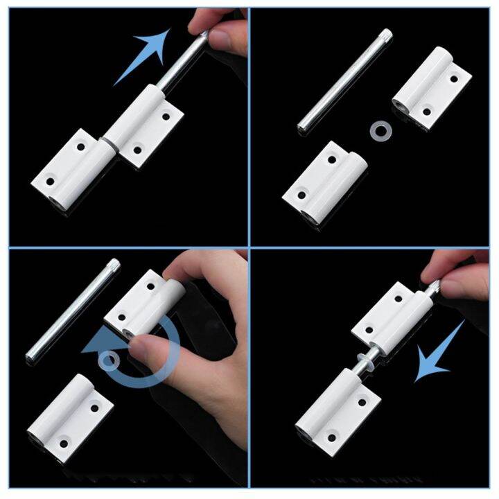 plastic-steel-flat-hinge-folding-hinge-aluminum-alloy-screen-window-loose-leaf-detachable-hinge-home-improvement-door-hardware