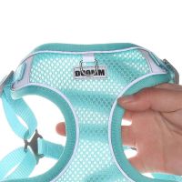 Dog Harness Leash Set for Small Medium Dog Cat Chest Strap Reflective Dog Clothes Vest Set Chihuahua Outdoor Walking Pet Supplie Leashes