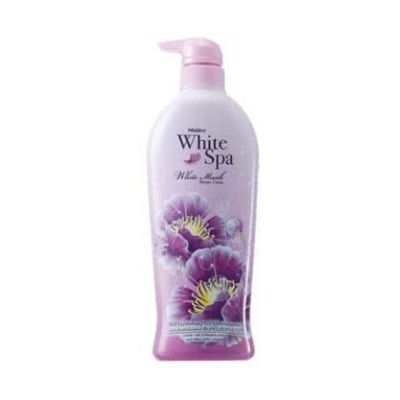 Mistine White Spa White Musk Shower Cream 500ml. มิสทิน ไวท์ สปา ไวท์ มัคส์ ชาวเวอร์ ครีม