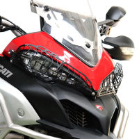 Mtkracing for ducati multistrada 950 1200 1260 headlight grille decorative protective cover 2015-2020