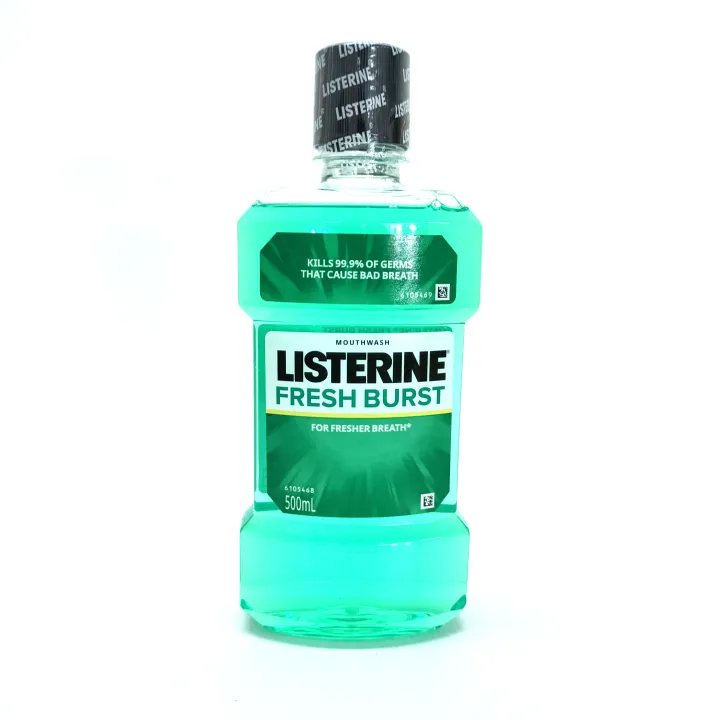 Listerine Fresh Burst Mouthwash 500ml | Lazada PH