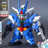 BANDAI GUNPLA GUNDAM SD CROSS SILHOUETTE SDCS EARTHREE GUNDAM โมเดล กันดั้ม กันพลา VCA GUNDAM