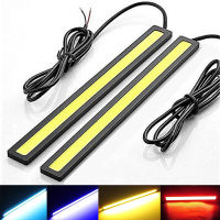 2 Pcs ใหม่17Cm LED COB ไฟวิ่งกลางวันกันน้ำ DC12V รถที่จอดรถแหล่งกำเนิดแสงหมอกโคมไฟแขวน Strip