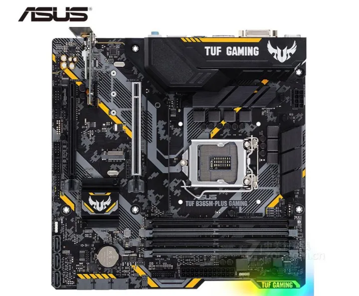 used ASUS TUF B365MPLUS GAMING(WIFI) original motherboard for intel