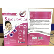 Viên Uống Sáng Hồng Da Glutathion và L- cystin- Gíup Da Sáng Đẹp