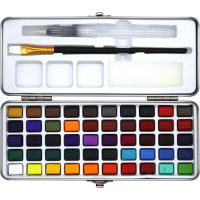 5090 Colors Water Color Set with Water Brush Watercolor Oil Paint Aquarelle Acuarela Solid Pigment Painting Art Supplies