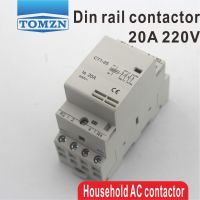 CT1 4จุด20A 2NC 2NO 220โวลต์230โวลต์5060เฮิร์ตราง Din ครัวเรือน Ac Modular คอนแทค