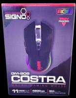 Mouse Gaming Macro RGB SIGNO COSTRA # GM-908