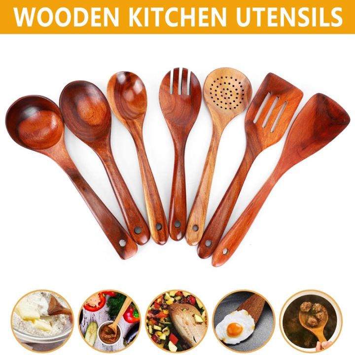 7-pcs-teak-wooden-kitchen-cooking-utensils-non-stick-spoons-and-spatula-cookware-for-home-and-kitchen