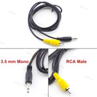 3.5mm Mono Plug to RCA Male Jack Video AV Cable 1.5Meter D1AG