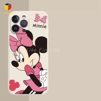 สำหรับ OPPO F5 F7 F9 F11 OPPO F11 Pro OPPO F17 Pro OPPO F19 Pro ตัวการ์ตูนน่ารักใหม่ Mickey Minnie เคสป้องกันโทรศัพท์ตก TPU ฝาหลัง