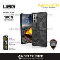 UAG Pathfinder SE Camo Series Phone Case for Samsung Galaxy Note 20 Ultra with Protective Case Cover - Black