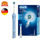 Bàn chải đánh răng điện Oral-B 3D P2000 Đức áp suất quay thông minh