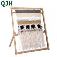 Household Wooden Ioom dKnitted Yarn Tapestry Children adult Small Medium And Large Textile Machine DIY Hand Weaving Craft Tools Knitting  Crochet