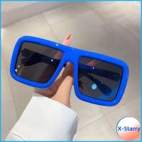 X-STARRY ขนาดใหญ่สุดไซต์ แว่นตากันแดดทรงสี่เหลี่ยม การป้องกัน UV400 พังก์สไตล์ แว่นตาสำหรับแว่นตา ใหญ่สุดๆ เฉดสีเลดี้ สำหรับผู้หญิงและผู้ชาย