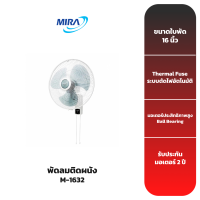 MIRA พัดลมติดผนัง รุ่น M-1632