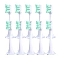 ZZOOI 4/10Pcs/Set For Xiaomi Mijia T300/T500 Replacement Brush Heads Electric Toothbrush Heads Protect Soft DuPont Nozzles Bristle