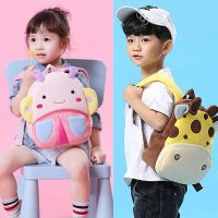 Tas Ransel Bayi กระเป๋านักเรียนอนุบาล2-4ปีเด็กผู้หญิงและเด็กชายน่ารักสัตว์กระเป๋าเล็กกระเป๋าแบ๊คแพ๊คเด็กผ้าสักหลาดกระเป๋าเป้สะพายหลังลายการ์ตูนรูปสัตว์3มิติ