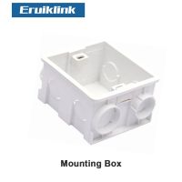 Eruiklink Eu/uk 2 Gang 1 Way 433Mhz RF รีโมทคอนโทรลสวิทช์ผนังสัมผัสแบบสวิตช์ไฟควบคุมไร้สายสำหรับสมาร์ทโฮม