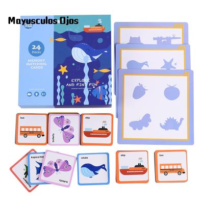 【CW】 Memory Correspondence Card Children  39;s Matching Puzzles Educational Early Education