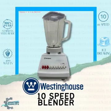 Westinghouse 220 volts Blender 600 watts 5 Speed Glass Jar Stainless Steel  220v 240 volts WKBEPB32