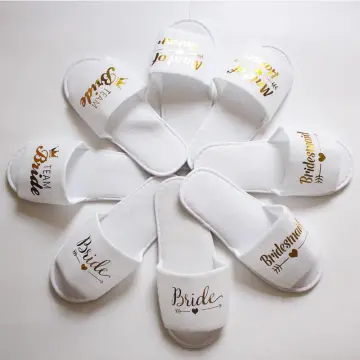 Marriage slippers for on sale womens