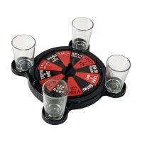 Creative Novelty Russia Drinking Turntable Shot Glass Drinking Game Roulette Set Happy Drinking Glasses Adult Party Drinking Set nice