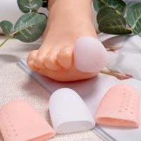 ☒♚◕ 2pcs Foot Care Tool Silicone Gel Toe Separators Stretchers Toe Tube Corns Blisters Protector Gel Bunion Toe Finger Protection