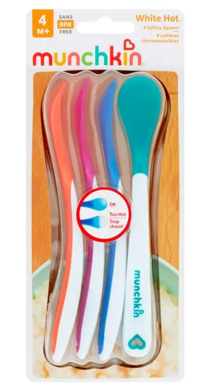 Munchkin White Hot Safety Spoons - Reviews