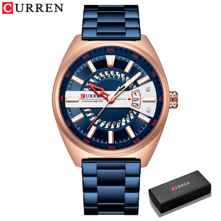 new-business-watch-for-men-luxury-stainless-steel-band-luminous-calendar-waterproof-quartz-wristwatches-male-clock-dropshipping